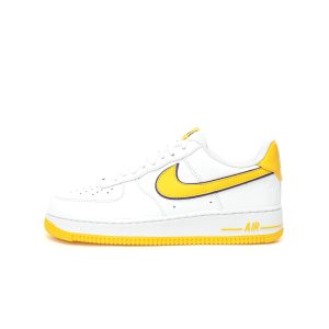 Kobe Bryant x Nike Air Force 1'07 Low"White/Varsity Maize" Men's and women's sneakers FZ1151-100