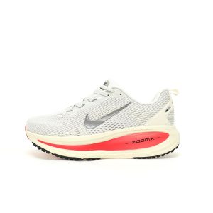 2025 Nike Vomero 18 ZoomX"White Sliver Red"HM6803-001 Rep shoes best