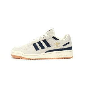 Adidas Originals Forum 84  Low suede "Beige blue" IF9681  shoes