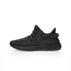 Adidas Yeezy Boost 350 V2 "Static Black/Reflective" FU9007  shoes