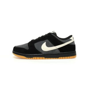 2025 Nike SB Dunk Low Retro SE"Black Grey Gum" HQ1931-001  shoes