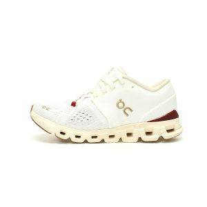 On Running Cloud X 4 "Beige wine red" shoes 3MF10752734