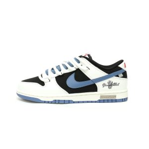 Nike SB Dunk Low "White, Black, Blue"  shoes WB0320-019