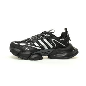Adidas XLG Runner Deluxe  "Black Silver"  shoes JR9173