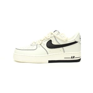 2025 Nike Air Force 1'07 Low "White/Black" shoes AM1588-009
