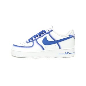 2025 Off-White x Nike Air Force 1'07 Low "White Blue" shoes ZH0316-079