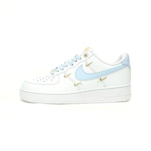 Nike Wmns Air Force 1' 07 LX"Chrome Swooshes White" ZH0316-084