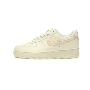 Nike Air Force 1’07 Low"Sand/Pink Paisley" IH2051-072 Size：36 36.5 37.5 38 38.5 39 40 40.5 41 42 42.5 43 44 44.5 45