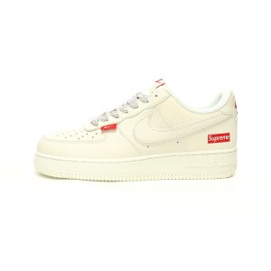 Supreme x Nike Air Force 1 07 Low"Supreme" CS5288-011 Size：36 36.5 37.5 38 39 40 40.5 41 42 42.5 43 44 44.5 45