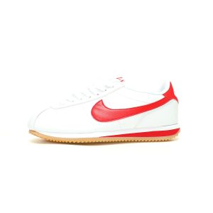 Nike Cortez Low"Sail University Red Gum" DM4044-110 Size：36 36.5 37.5 38 38.5 39 40 40.5 41 42 42.5 43 44 44.5 45