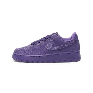 Kobe Bryant x Nike Air Force 1'07 Low“Court Purple” IB0018-500 Free shipping tax-free