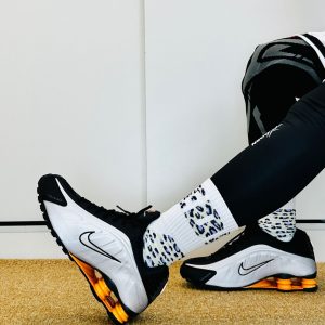 Buy online Nike Shox R4 Retro “silver black yellow” men's and women's sports shoes