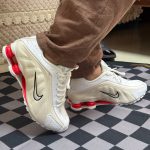 Nike Shox OG R4 Retro 'Milk White Red' - Men's & Women's Shoes (2025)