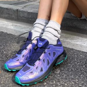 Salomon XT-Whisper Void Urban Trail Shoes - Liberty Astral Aura - Unisex Hybrid Sneakers