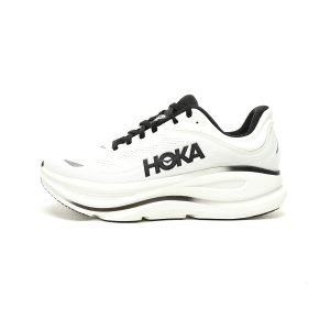 Hoka ONE ONE Bondi 9 Low “white black” Men's and women's running shoes