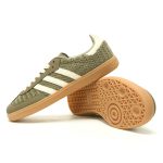 Adidas Originals Samba OG Crochet Pack “green white” Men's and women's shoes