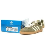 Adidas Originals Samba OG Crochet Pack “green white” Men's and women's shoes
