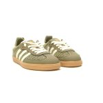 Adidas Originals Samba OG Crochet Pack “green white” Men's and women's shoes