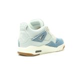 Nike Air Jordan 4 Retro SE Men's & Women's Basketball Shoes - Worn Blue Denim