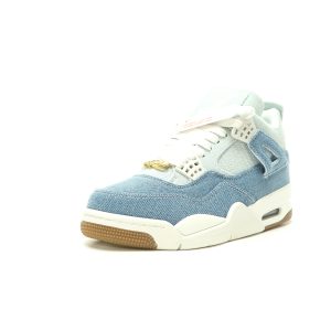 Nike Air Jordan 4 Retro SE Men's & Women's Basketball Shoes - Worn Blue Denim