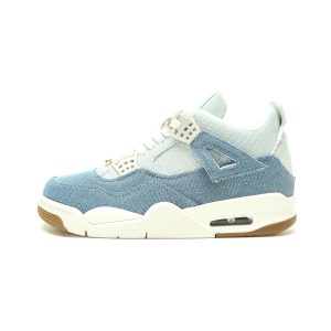 Nike Air Jordan 4 Retro SE Men's & Women's Basketball Shoes - Worn Blue Denim