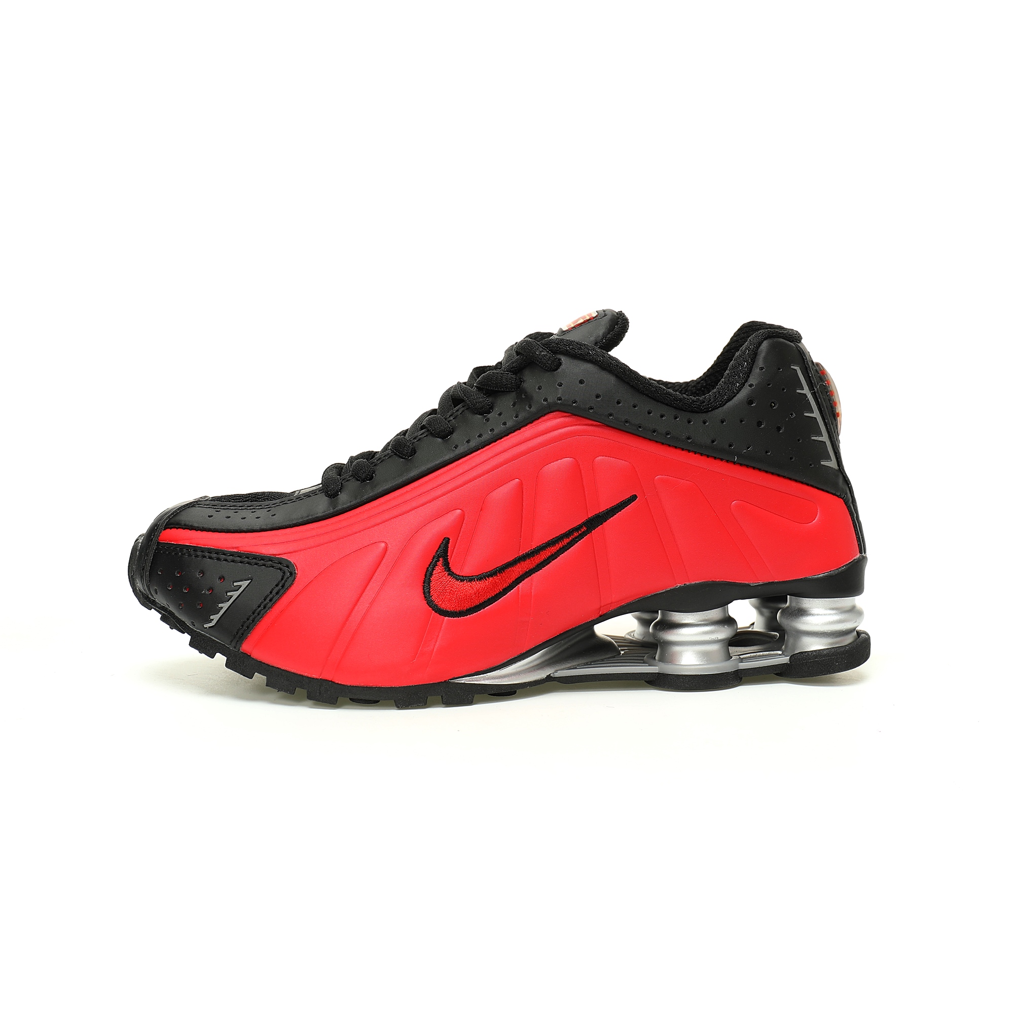 Nike Shox R4 Retro 'Red and Black' Athletic Shoes - Men's & Women's Nike Shox R4 Retro 'Red and Black' Athletic Shoes - Men's & Women's