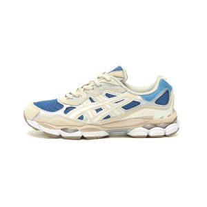​​Asics Gel-NYC Off White Blue - Men's & Women's Retro Running Shoes​​