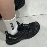 2025 Salomon XA Pro 3D Suede "Black White" Lightweight Trail running shoes