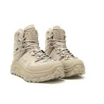 ​​HOKA ONE ONE Tor Ultra High Khaki Hiking Boots for Men – Waterproof & Lightweight​​