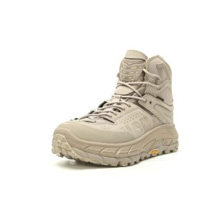 ​​HOKA ONE ONE Tor Ultra High Khaki Hiking Boots for Men – Waterproof & Lightweight​​