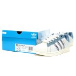 Adidas Originals Superstar 2 Denim Light Blue Men's & Women's Retro Sneakers – Discount