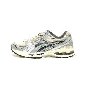 ASICS Gel Kayano 14 Silver Black Men's & Women's Running Shoes – Discount