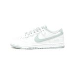 Nike SB Dunk Low White Green Men's & Women's Skate Shoes – Lace-Up Discount