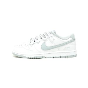 Nike SB Dunk Low White Green Men's & Women's Skate Shoes – Lace-Up Discount