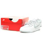 Nike SB Dunk Low White Green Men's & Women's Skate Shoes – Lace-Up Discount