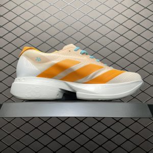 Adidas Adizero Adios Pro 4 White Orange Lightweight Racing Shoes – Men's & Women's Discount