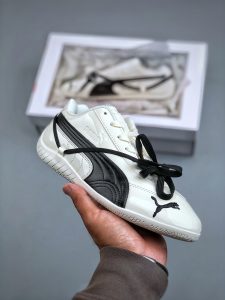 Rosé x Puma Speedcat Leather White Black Sale | Unisex Retro Sneakers Discount