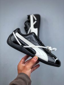 Rosé x Puma Speedcat Leather White Black Sale | Unisex Retro Sneakers