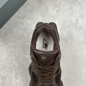 New Balance 9060 Brown Suede Unisex Retro Sneakers – 50% Off​