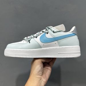 Nike Air Force 1 '07 Low Lot White Blue Graffiti – 50% Off​