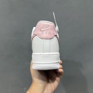 Nike Air Force 1 '07 Low White Pink Unisex Classic Casual Sneakers 45% Off