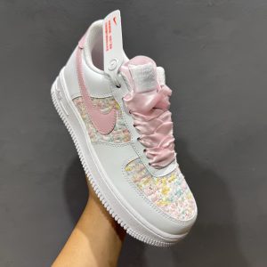 Nike Air Force 1 '07 Low White Pink Unisex Classic Casual Sneakers 45% Off