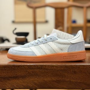 Adidas Originals Handball SPZL Suede Grey White Unisex Casual Sneakers - Retro Style Adidas Originals Handball SPZL Suede Grey White Unisex Casual Sneakers - Retro Style