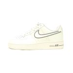 Nike Air Force 1’07 Low Leather White Grey Men's & Women's Classic Low-Top Sneakers - Casual & Stylish for Daily Wear