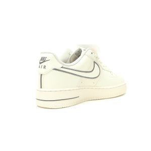 Nike Air Force 1’07 Low Leather White Grey Men's & Women's Classic Low-Top Sneakers - Casual & Stylish for Daily Wear