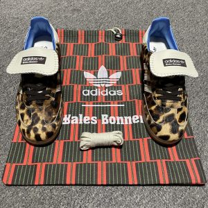 Wales Bonner x Adidas Originals Samba Pony Leopard Men's & Women's Classic Low-Top Sneakers - Limited Edition Discount