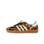 Wales Bonner x Adidas Originals Samba Pony Leopard Men's & Women's Classic Low-Top Sneakers - Limited Edition Discount