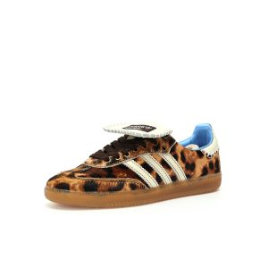 Wales Bonner x Adidas Originals Samba Pony Leopard Men's & Women's Classic Low-Top Sneakers - Limited Edition Discount
