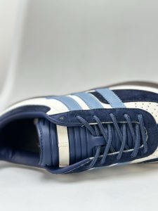 Adidas Originals Bad Bunny x Gazelle Indoor Cream White & Blue Unisex Retro Sneakers - Discount