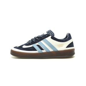Adidas Originals Bad Bunny x Gazelle Indoor Cream White & Blue Unisex Retro Sneakers - Discount